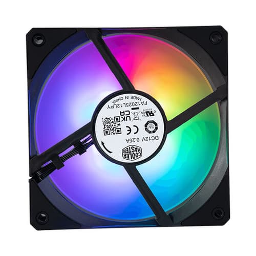 Cooler Master Mobius 120P ARGB Cabinet Fan (Single Pack) - Black